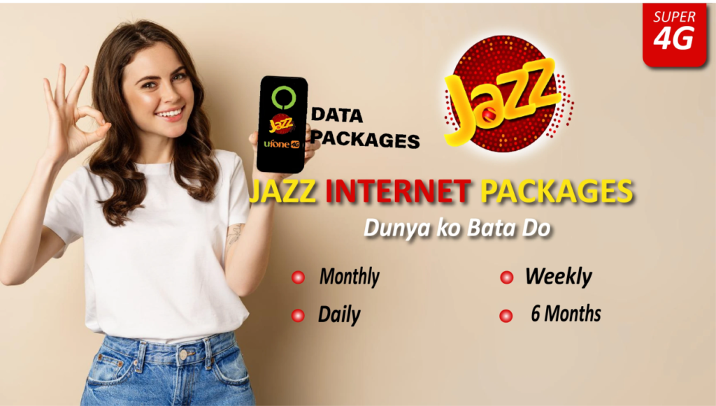 Jazz Monthly and Weekly Packages