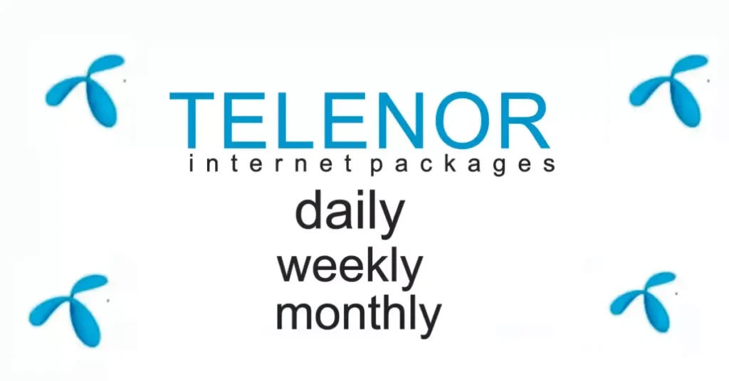 telenor internet packages