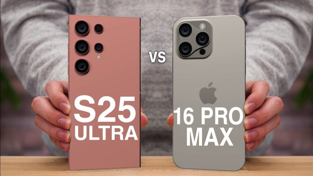 Apple iPhone 16 Pro Max vs. Samsung Galaxy S25 Ultra