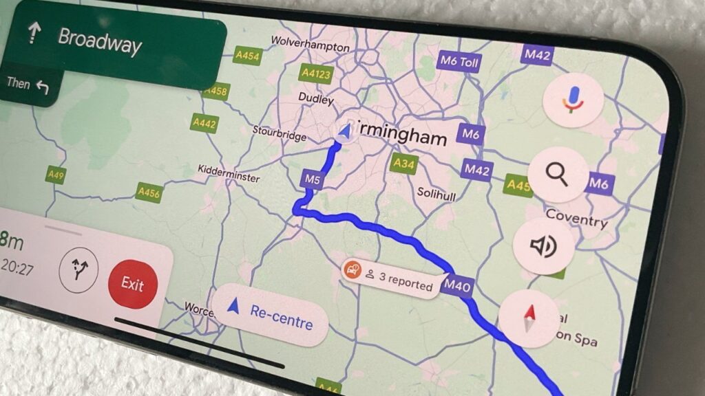 Google Maps Brings Incident Reporting to Android Auto