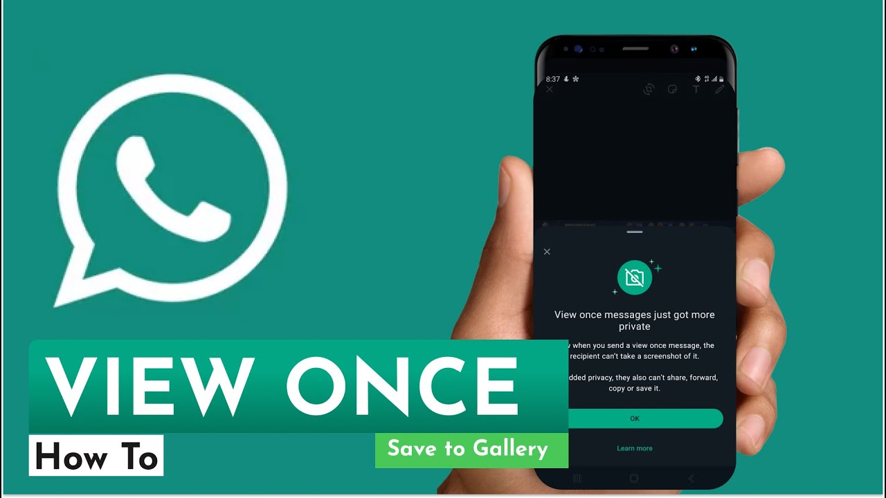 How to Save WhatsApp View Once Photos and Videos?